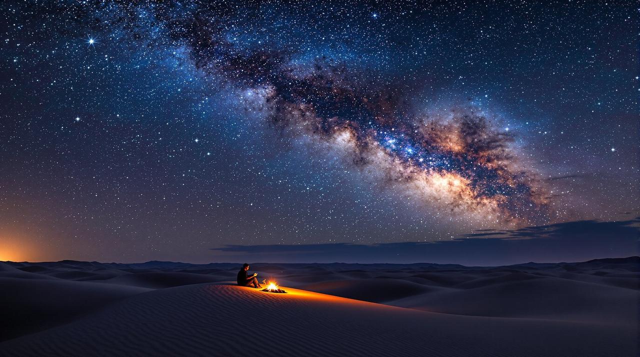 沙漠星空 · 一个人的朝圣